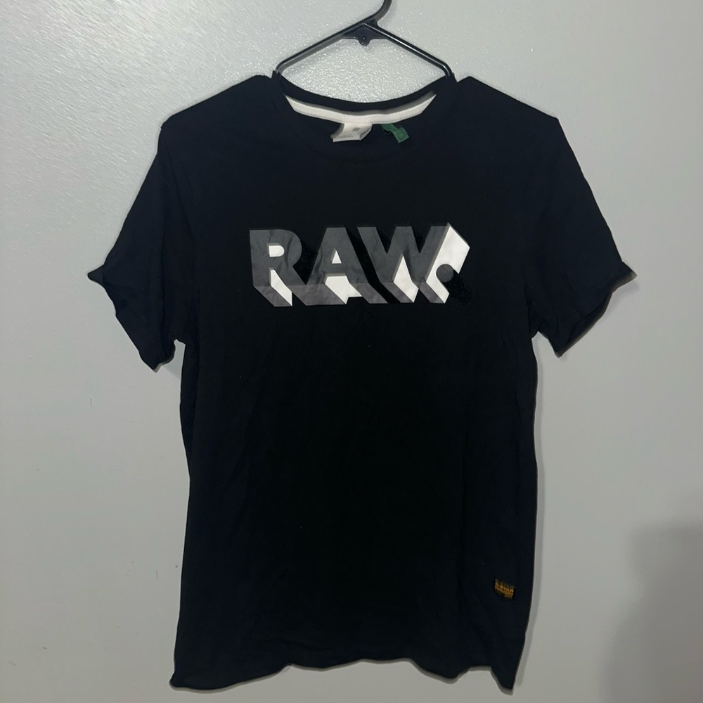 G-Star RAW Black Graphic Tee